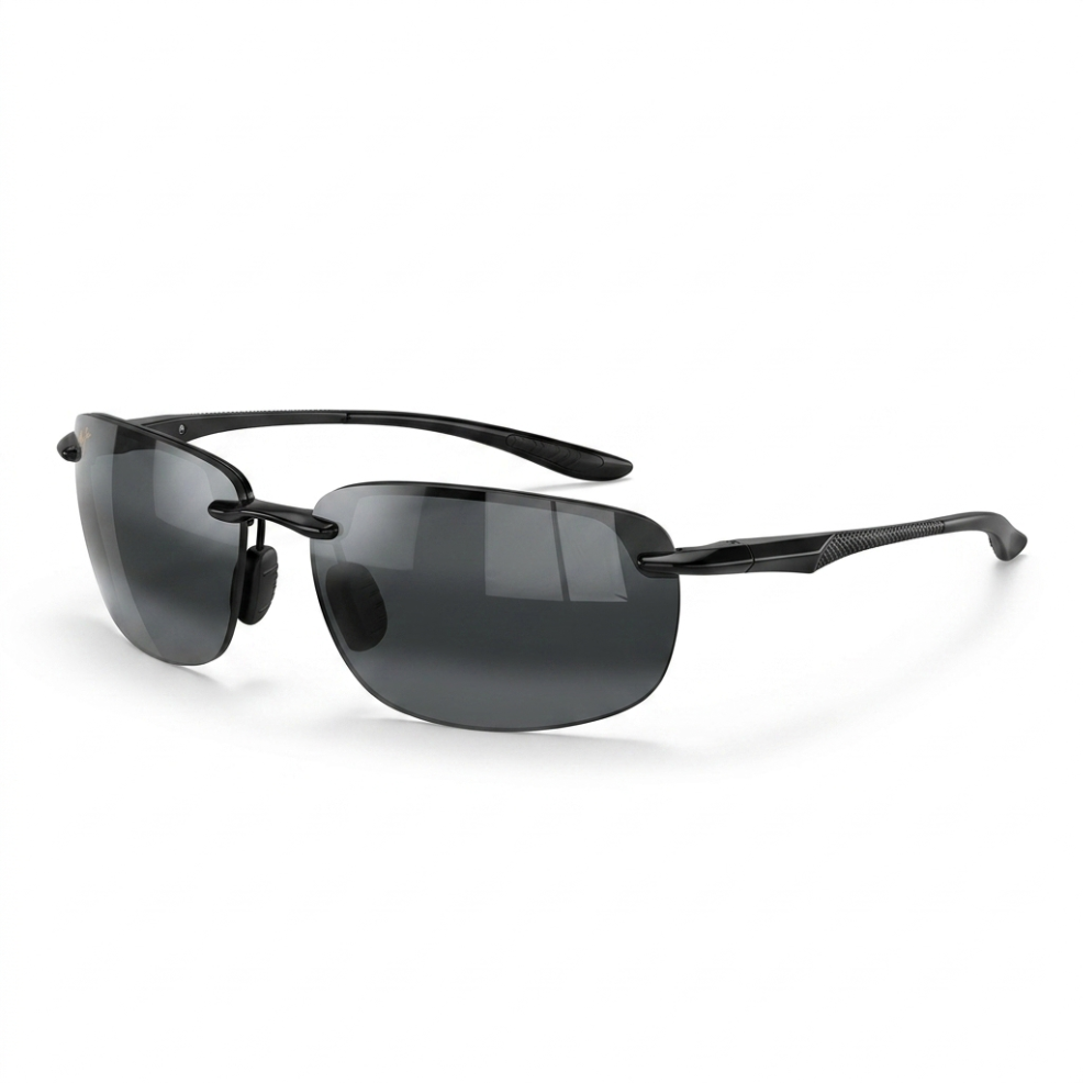 Maui Jim MJ0407S 001 in Grey Hookipa / Gloss Black
