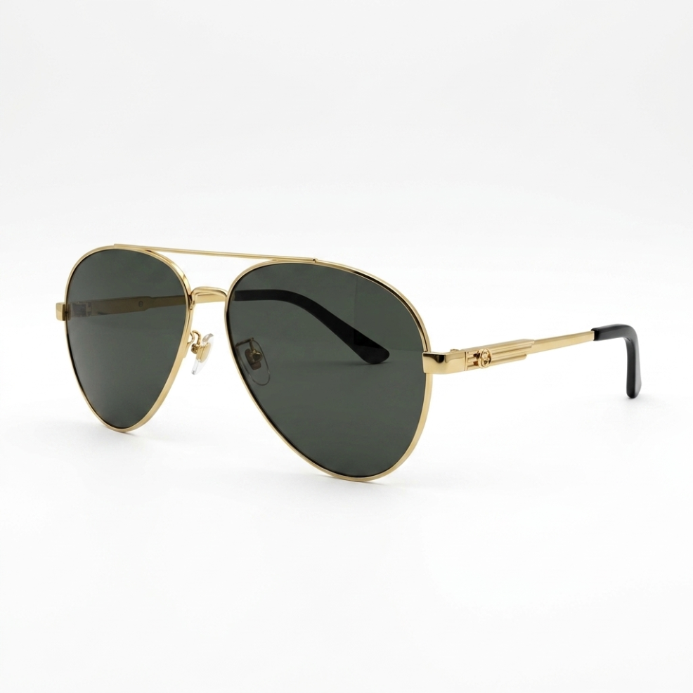 Gucci GG1288SA 002 in Brown / Gold