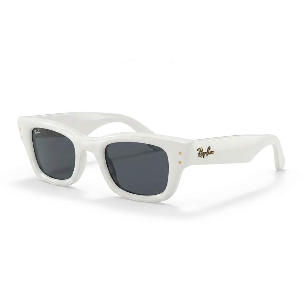Rayban RB 4940 WAYFARER PUFFER in WHITE/GOLD